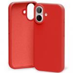 Mercury Silicone dėklas skirtas Apple iPhone 17 raudonos spalvos