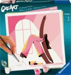 Pie&scaron;imo pagal skaičius rinkinys CreArt Ravensburger 23668 Yoga