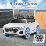 Promotions Elektrinis vaiki&scaron;kas automobilis, Audi SQ8, 12V, baltas