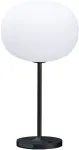 2W LED stalo &scaron;viestuvas VENEZIA S, juodos/baltos sp., 2700K, IP54, su baterija