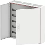 ABB Modulinė skirstomoji spintelė, plieninė, 5 eilių, IP44, 125A, II klasė, 800x800x160mm, pilnų durelių, CA35V 2CPX052191R9999