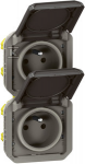 Legrand GN.2-KR.Z/U VERTIKALUS MECH.ANTRACITAS N.PLEXO55