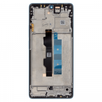 Dėklas LCD Ekranas + Touch Unit + Front Cover for Xiaomi Redmi Note 14S Mėlyna (Service Pack)