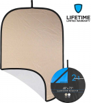 Fotografijos priedas - Westcott Illuminator Collapsible Reflector 121.9x182.8cm Sunlight/Baltas