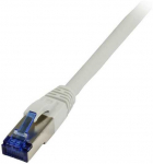 Synergy21 Patchkabel RJ45, CAT6A 500Mhz, 1,0m, grau, S-STP(S/FTP), TPE/LSZH(Superflex), AWG26,