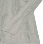 Savaime besiūlių grindų lenta 32 pcs &Scaron;viesiai pilka 4,46 m&sup2; PVC