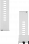 Tactical Quick Release Silicone Band 24mm baltos spalvos