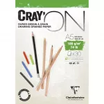 Clairefontaine Cray''ON, daugiaspalvis, A5 (148 x 210 mm), 160 g/m&sup2;, 30 lapų