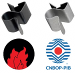 91211CC Kabelio spaustukas 10-11mm sijos storiui 7,2-12mm, 91211CC, /100 vnt./, CNBOP, CELO