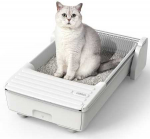 Gyvūnų Prekės - UBPet C31 I&scaron;manusis Automatinis &Scaron;iuk&scaron;lių Dėžė, Dviejų &Scaron;ukų Sistema, Programėlės Stebėjimas, 1&ndash;11 kg, Balta