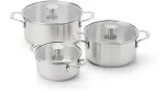KitchenAid - Nerūdijančio plieno lak&scaron;tų rinkinys - sidabras