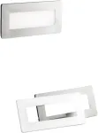 5W LED lauko įleidžiamas &scaron;viestuvas BOLT, baltos/nikelio sp., CCT, IP65