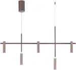 36W LED pakabinamas &scaron;viestuvas CANDLE, bronzos sp.