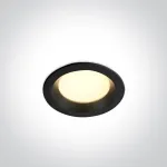 10W LED įleidžiamas vidaus/lauko &scaron;viestuvas, juodas, 3000/4000/5000K, IP54, 10110BX/B/V