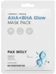 PaxMoly AHA + BHA &scaron;viečianti lak&scaron;tinė veido kaukė dienai ir nakčiai, 25 ml