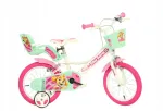 Pinniped Vaiki&scaron;kas dviratis Dino Bike Paw Patrol Girl, 14'', rožinis