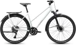 Dviratis Cube Kathmandu Pro Trapeze metallicwhite'n'chrome 2027-46 cm (Dydis: 46 cm)