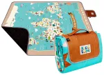 Perletti World picnic blanket 200x200cm