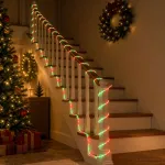 LED kalėdinė &scaron;viečianti žarna 120 LED Raudona, Žalia 5 m