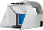 Wiltec aerografijos dažų dulkių i&scaron;traukiklis su filtru, 4 m&sup3;/min, LED, 34263