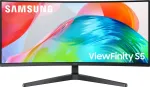 Monitorius Samsung S55GH monitorius komputerowy 86,4 cm (34'') 3440 x 1440 px UltraWide Quad HD LCD Juodas (LS34H550GAUXEN)
