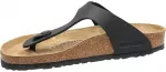 Moteri&scaron;kos &scaron;lepetės Birkenstock Gizeh, juodos