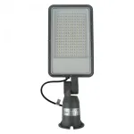 Ecolight Auk&scaron;čiausios kokybės LED gatvės &scaron;viestuvas 150W 18000lm 4000K pilkas IP65 3 metų garantija (EC61784)