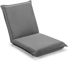 Promotion Sulankstoma grindų kėdė, reguliuojama 6 padėtimis, pilka, 100 x 46 x 8 cm