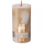 Candle. cylindrical Bolsius Botticino rusvai gelsvas. 13/6.8cm