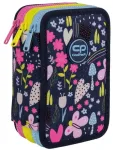 Forminis trijų skyrių penalas su priedais CoolPack Jumper 3 IN THE GARDEN
