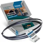 Bayerwald įrankinio plieno juostinis pjūklas 1575 x 6 x 0,36 x 14 / medienai, spalvotiesiems metalams, plastikui, plonoms plok&scaron;tėms / pjūklo juosta, tinkama Interkrenn. Rexon, Haager, Lematec ir daugeliui kitų