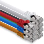 Cat.7 tinklo kabelis, patch kabelis, ethernet kabelis, lan kabelis, cat.7 s-ftp pimf lszh, suderinamas su cat5e, cat5, cat6, cat8, 10gb s