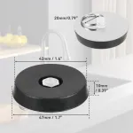 Euioovm Guminiai kam&scaron;čiai, kriauklės kam&scaron;tis, 3 vnt. 47&ndash;42 mm kriauklės kam&scaron;čiai, kriauklės kam&scaron;čiai su kabliukais, kanalizacijos kam&scaron;tis kriauklei, kanalizacijos kam&scaron;tis virtuvei, vonios kambariui, vonios kambariui