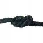 Juodas polipropileno lynas 5mm, pintas, 45m