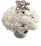 Flowerbox gėlės vestuvių suvenyras vestuvėms