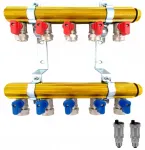 Eaton Diamond skirstytuvas 5 kontūrai + 1/2x16 Pex ventiliai + automatinis nuorintojas