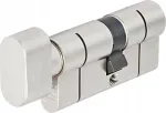 Abus kd10np 30/45g nikeliuota cilindrinė &scaron;erdis su rankenėle