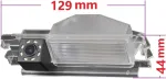 Hd 720p atbulinės eigos kamera, atspari vandeniui, naktinio matymo galinio vaizdo kamera, parkavimo pagalbos atbulinės eigos kamera, skirta renault logan renault sandero dacia sander stepway renault pulse 2013-2014