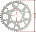 Other GALINIS ŽVAIGŽTIS 520-46z CFMOTO 700 CL-X CHOHO