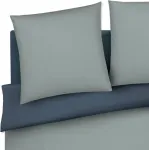 Joop! Apverčiamas patalynės komplektas Micro Pattern Mako Satin Sage, dydis 135 x 200 cm (80 x 80 cm)