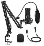 Akai Aokeo Usb Podcast'ų rinkinys mikrofonas, skirtas Youtube