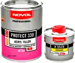 Akrilinis gruntas Novol Protect 330 1l juodas, stipriai užpildantis 434