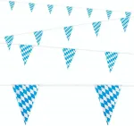 Widmann 03326 Bavaria vėliavėlės 10 m Pvc dekoracija tema vakarėlis alaus festivalis liaudies festivalis