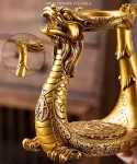 Mozeo tinginys Kungfu stiklinis arbatos rinkinys, atsparus kar&scaron;čiui, vandens nukreipimo besisukantis dangtelis, pusiau automatinis stiklinis arbatinukas (arbatinukas vienas)