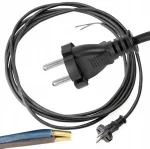 Fonex Elektros laidas Ow Jonex 2x1.0 mm, 3m, guminė izoliacija