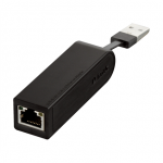 D-LINK DUB-E100, USB 2.0 greito eterneto adapteris, integruotas 7K x 16 bitų SRAM buferis, energiją taupanti sustabdymo / tęsimo funkcija, operacinė sistema: &bdquo;Mac OS X&ldquo;, &bdquo;Microsoft Windows D-Link&ldquo;