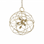 Pakabinamas &scaron;viestuvas Ideal Lux Suspended lamp with 6 lights KONSE, E27, auksinis color