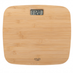 Adler | Bambuko svarstyklės vonios kambariui | AD 8173 | Didžiausias svoris (keliamoji galia) 150 kg | Tikslumas 100 g