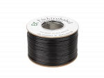Elektrokabel Garsiakalbio kabelis SMYp 2 x 0.22 mm juodas 300 m