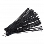 Pro Line Sąvaržos plasm.juodos 4,8x300mm 100vnt.Proline